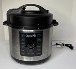 Crock-pot 6QT Express Pressure Cooker Model SCCPPC600-V1 See Pictures *no Pot*. Fixed Price $39.99.
