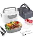Fvw Electric Lunch Box Food Heater 3 In 1 Portable Warmer Gray. Fixed Price $23.98.