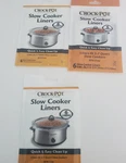 Crock-pot Slow Liners Fits 3-7 Quart Cookers Packs Of 6 (18 Total) New. Fixed Price $19.99.
