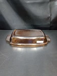 Vintage West Bend Slow Cooker Clear Brown Glass Lid For 4 6 Qt. Rectangle Pan. Fixed Price $32.99.