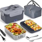 1.8L Electric Lunch Box For Adults, 100W Heated Car/truck Home/wor. Fixed Price $51.99.