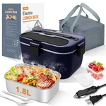 Dupasu Electric Lunch Box Food Warmer: 100W Extra Large, Royal Blue+black. Fixed Price $54.23.