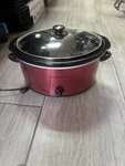 Hamilton Beach Slow Cooker Crock Pot Lid Latch 5-QUART -model 33155-RED. Fixed Price $25.00.