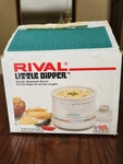 Rival Little Dipper Mini Electric Stoneware 3204 Sw Slow Cooker Nib. Fixed Price $15.00.