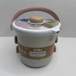 Gobe Kids On-the-go Lunch Stack Milk Tea Snack Spinner 3 Tier Bpa Free. Fixed Price $29.95.