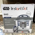 Star Wars R2D2 -R2-D2-DUO Instant Pot Pressure Cooker 6 Qt Special Edition. Fixed Price $149.99.