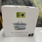 New Greenpan Elite Essential Smart Skillet 6QT Blue Hazel. Fixed Price $140.00.