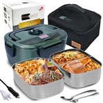 Forabest Electric Lunch Box Adults, Fast 80W Heated 12/2. Fixed Price $55.08.