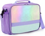 Cerbonny Kids Lunch Box, Crystal Purple, Insulated, Durable, Adjustable Shoulder. Fixed Price $18.50.