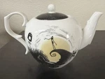 Disney's The Nightmare Before Christmas Ceramic Tea Pot With Jack Skellington. Fixed Price $25.00.