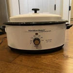 Vtg Hamilton Beach 6.5 Quart Roaster Oven And Slow Cooker. Good, Used Condition. Fixed Price $36.00.