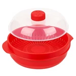 Microwave Steamer For Vegetables, Fish, Poultry & Rice Bpa-free Healthy Red. Fixed Price $24.10.