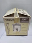 Vintage 1984 New (open Box) Hamilton Beach Simmer-on 3.5 Qt Slow Cooker 439AL. Fixed Price $99.99.