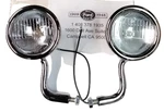 Ford Cowl Lights 1928 1929 6 Volts Usa Made Pair A-13302-AR New In The Box. Fixed Price $300.00.