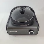 Crock Pot Hook-up 3.5 Qt Oval Slow Cooker Connectable Party SCCPMD3-CH Gray. Fixed Price $62.95.