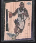 1998-99 Upper Deck Hardcourt Ray Allen #H15 High Bucks #'d 1151/1300. Fixed Price $9.20.