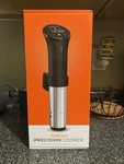 Anova Black &silver Precision Cooker Sous Vide (AN500-US00) 1000W Wifi Clamp. Fixed Price $75.00.