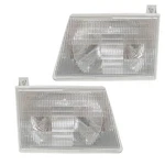 For 97-07 E-series Econoline Van Headlamp W/bulb Pair Set. Fixed Price $96.95.