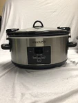 Crock-pot The Original Slow Cooker Quart SCCPVLF710-S Slim Profile. Fixed Price $40.00.