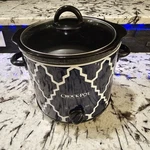 Crock-pot Electric Slow Cooker- SCR400-BLT-WM1 Tested 100%. Fixed Price $19.96.