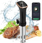 Culinary Sous Vide Precision Cooker Pro, 1100 Watts, Black And Silver. Fixed Price $105.99.