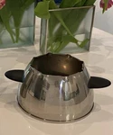 Michael Graves 1999 Target Signed Stainless Steel Fondue Pot Dayton Hudson. Fixed Price $25.99.