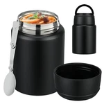Haweek Soup Thermo For Hot Food Kids Insulated Jar 16OZ-BLACK. Fixed Price $21.73.