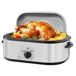 Roaster Oven, 22QT Electric Roasting Pan, 150-450 Adjustable Temp Multifunctio. Fixed Price $84.88.
