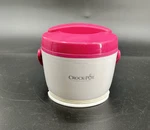 Crock-pot Lunch Mini Warmer Tested SCCPLC200-PK White Pink. Fixed Price $14.95.