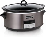 Crock-pot Large 8-QUART Programmable Slow Cooker With Auto Warm Setting Black. Fixed Price $73.99.