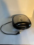Ge Belgian Waffle Maker Stainless Steel Model 169213Z Series A4701DA Used Tested. Fixed Price $39.99.