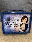 2016 Bioshock Infinite Video Game Elizabeth Metal Tin Lunch Box Bring Us Girl. Fixed Price $14.99.