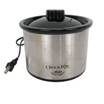 Mini Crock-pot Little Dipper Stainless SCR-05-SC 2 Cup Cooker Nob. Fixed Price $14.69.