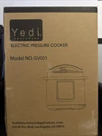 Yedi 9-IN-1 Total Package Instant Programmable Pressure Cooker, 6 Quart, Deluxe. Fixed Price $29.99.