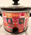 Bella 1.5 Qt Slow Cooker Mini Crock Pot Christmas Holiday Pink Small Nib. Fixed Price $21.73.