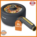 Topwit 2L Electric Hot Pot Portable Cooker Non-stick Saut Pan Dual Power. Fixed Price $50.56.