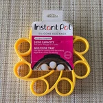 Instant Pot, Yellow Official Silicone Egg Rack, Compatible With 6-QUART, 8-QUART. Fixed Price $9.50.