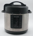 Crock-pot 6QT Express Pressure Cooker Model SCCPPC600-V1. Fixed Price $75.00.