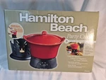 Hamilton Beach Party Crock Red Slow Cooker Warmer 1.5 Qt Entertaining Nib *2006. Fixed Price $46.32.