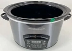 Hamilton Beach Programmable 6QT Slow Cooker Base And Liner Only. Fixed Price $39.99.