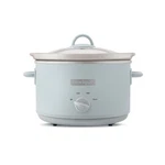 Crock-pot Manual Design Series 4.5 Qt Slow Cooker Macaroon Blue Family Size. Fixed Price $77.98.