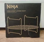 Ninja Cook & Crisp Layered Insert Rack OP300 Series AOP102BRN Brand New!. Fixed Price $24.50.