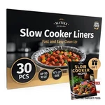 30 Pack Slow Cooker Liners Large 13 X 21 Bpa-free Crock Pot Bags Fits. Fixed Price $10.28.