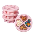 Stackable Bento Snack Container Set, 4-COMPARTMENT Meal Prep Lunch Boxes With.... Fixed Price $29.04.