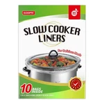 Ecoopts Slow Cooker Liners Disposable Cooking Bags Small Size Pot 3 Quarts. Fixed Price $12.99.