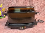 Vintage West Bend 5275 Cooker Plus Brown Stripes 1.5 Qt Casserole Cover Works. Fixed Price $35.00.