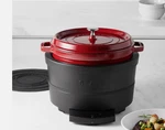 Staub Precision Induction Multi Cooker, Black. Fixed Price $200.00.