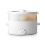 Olayks. Electric Steamer For Cooking, 2L Ceramic Glaze Non-stick Pot, Dual Po.... Fixed Price $93.96.