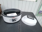 Nesco Roast Air Oven 6 Qt White / Missing Parts. Fixed Price $79.99.