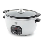 Greenlife 8QT Slow Cooker Programmable Ceramic Nonstick Removable Bowl. Fixed Price $179.99.